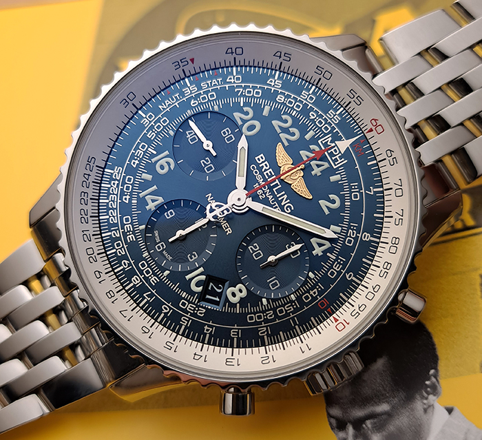 Breitling Cosmonaute 02 Limited Edition Mercury 7 Aurora Carpenter Ref. AB0210
